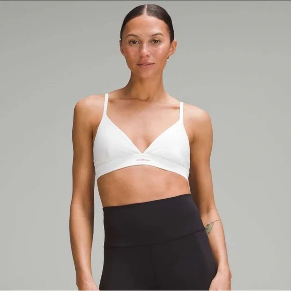 NWT Lululemon License to Train Triangle Bralette - White - Picture 6 of 7